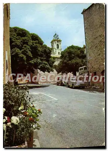 Moderne Karte Saint Vallier de Thiey station estivale l'eglise