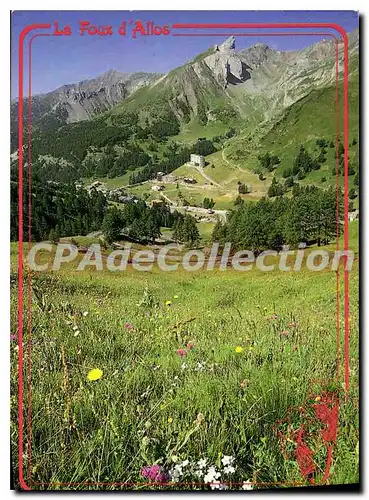 Cartes postales moderne La Foux d'Allos Alpes de Haute Provence station ete hiver de la haute vallee du Verdon vue gene
