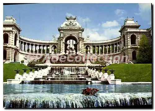 Cartes postales moderne Marseille le palais Longchamp