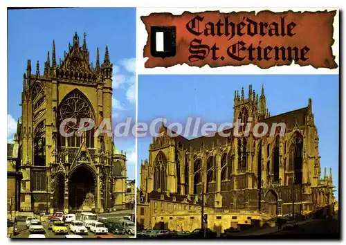 Cartes postales moderne Em Lorraine Metz Moselle France Cathedrale Saint Etienne