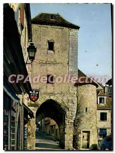 Cartes postales moderne Roc Amadour Lot Lieu de pelerinage celebre des le Moyen Age la Porte Salmon XIII siecle