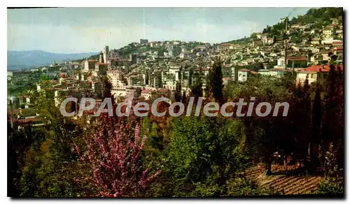 Cartes postales moderne La Cote d'Azur miracle de la nature Grasse Alpes Maritimes vue generale