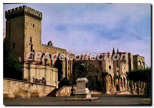 Cartes postales moderne Avignon Vaucluse palais des Papes XIV siecle