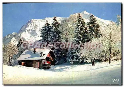 Cartes postales moderne Au Pied du Mont Blanc le chalet des Neiges