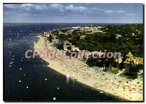 Cartes postales moderne Bassin d'Arcachon le Moulleau Pereire au fond Arcachon