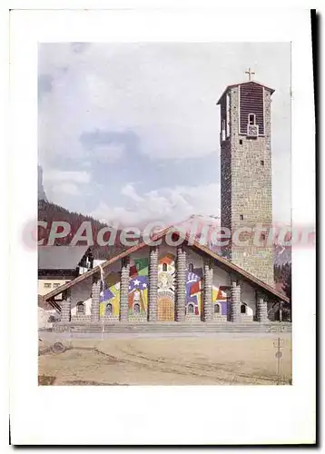 Cartes postales moderne Eglise N D et Toute Grace Plateau d'Assy Hte Savoie architecte Novarina