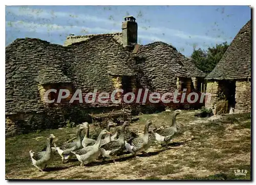 Moderne Karte Au Coeur du Perigord Noir les Bories Cabanes de Pierres seches