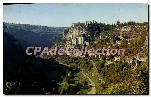 Cartes postales moderne Roc Amadour Lot Lieu de pelerinage celebre des le Moyen Age vue d'ensemble les sanctuaires et l