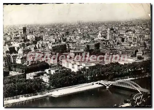 Cartes postales moderne Paris et ses Merveilles Panorama sur Paris vue prise de la Tour Eiffel