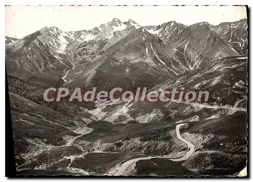 Moderne Karte La Route des Grandes Alpes Col d'Allos B A la route du Col