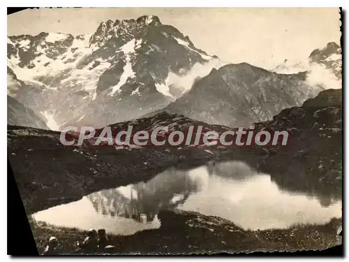 Cartes postales moderne Les Alpes Valgaudemar Lac du Lauzon au fond le Sirac