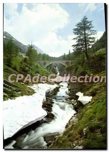 Cartes postales moderne Paysages de France Col de la Cayolle Reliant Guillaumes Alpes Maritimes a Barcelonnette Alpes d