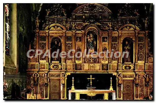 Cartes postales moderne Reflets de la Cote d'Azur Nice A M le Monastere de Cimiez le retable de la Vierge Miraculeuse 1