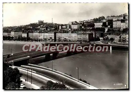 Cartes postales moderne Lyon Rhone Pont de Lattre de Tassigny entre du Tunnel