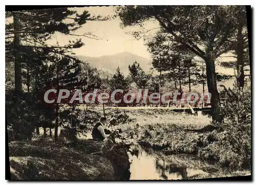 Cartes postales moderne Thorenc station A M la peche dans la Lane