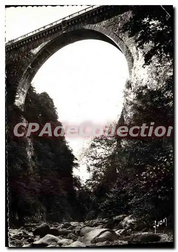 Cartes postales moderne Uveur Hautes Pyrenees pont Napoleon