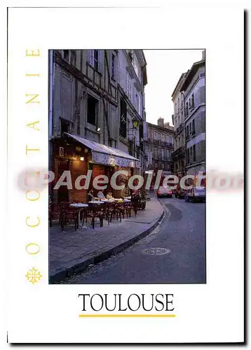 Cartes postales moderne Toulouse restaurant dans la vieille ville