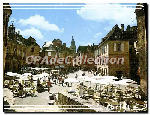 Cartes postales moderne Sarlat Dordogne la place de la Liberte