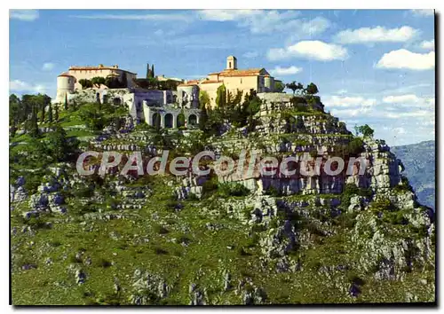 Cartes postales moderne La Cote d'Azur Gourdon A M La pittoresque village parche au sommet de la montagne