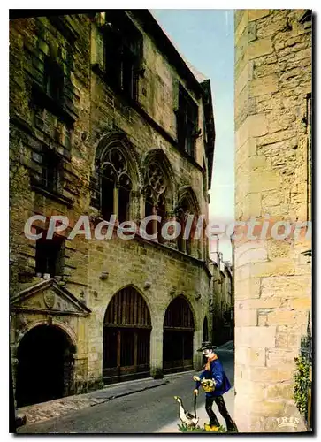 Moderne Karte Sarlat Dordogne Hotel Plamon