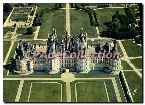 Cartes postales moderne Les Chateaux de la Loire Chambord Loir Cher Le chateau fut construit par Francois ler dans un p