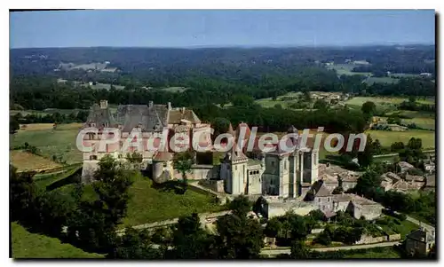 Moderne Karte Chateaux en Perigord Biron demeure d'une illustre maison de Guyenne