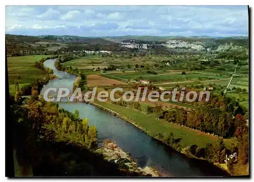 Cartes postales moderne Couleurs et Lumiere de France En Perigord Pays des Truffes et des Chateaux Domme Dordogne La Va