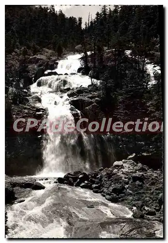 Cartes postales moderne Les Pyrenees Le Pont d'espagne La Cascade