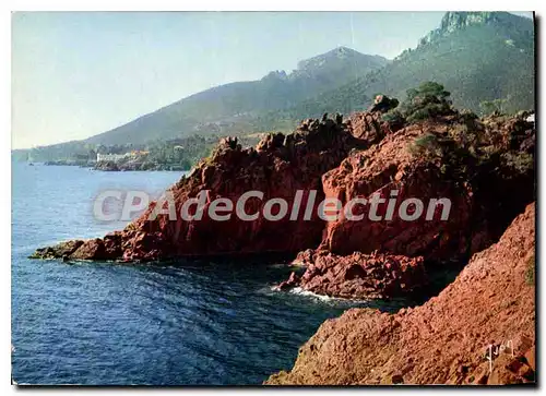 Cartes postales moderne Couleurs et Lumiere de France La Cote d'Azur miracle de la nature Massif de l'Esterel Var Le Tr