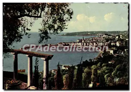 Cartes postales moderne Menton Vue prise de Garavan