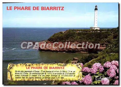 Cartes postales moderne Le phare de Biarritz