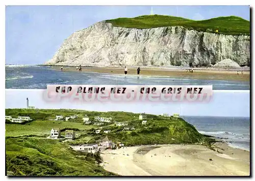 Cartes postales moderne Cap blanc nez Cap gris nez