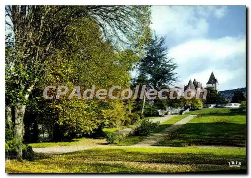 Moderne Karte Chateaux en Perigord Les Milandes