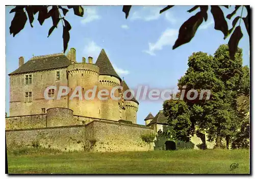 Moderne Karte En dordogne Chateau de Fenelon