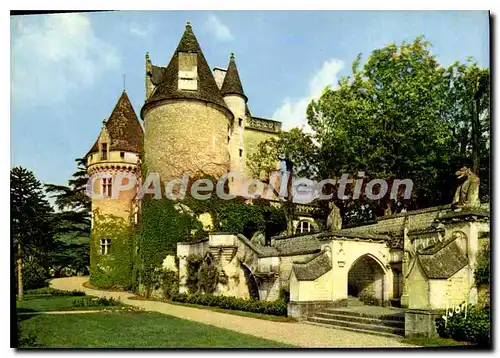 Moderne Karte Couleurs et Lumiere de France Chateau des Milandes Castelnaud et Fayrac Dordogne