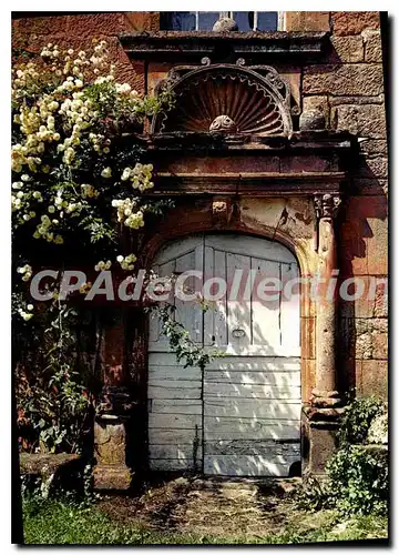 Moderne Karte Collonges la Rouge Correze Porte Renaissance