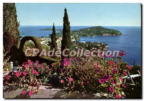 Cartes postales moderne La Cote d'Azur Le car Ferrat