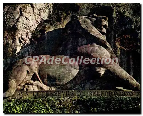 Cartes postales moderne Belfort Le Lion ceuvre de Bartholdi