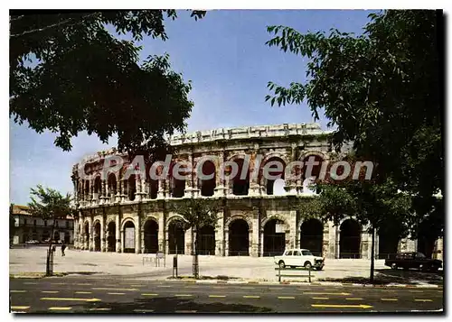 Cartes postales moderne La Rome Francaise Nimes Les Arenes
