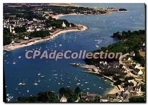Moderne Karte La bretagne en Couleurs Benodet Sainte Marine Finistere Vue generale a l'embounchure