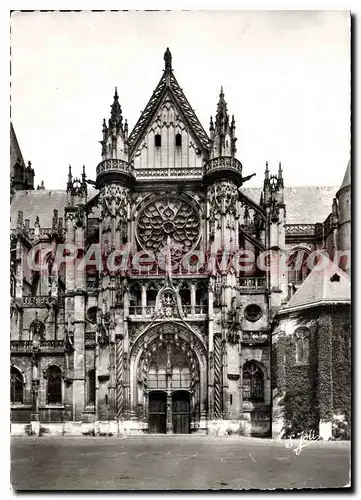 Cartes postales moderne Senlis Oise La Cathedrale de Notre Dame Portail Sud du Transept