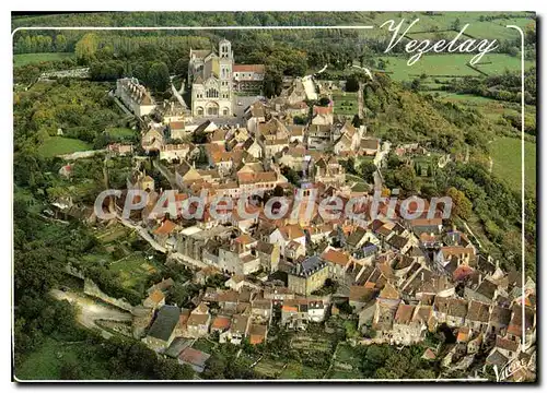 Moderne Karte Les Merveilles de l'Yonne Vezelay Yonne