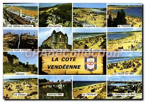 Cartes postales moderne La Cote Vendeenne