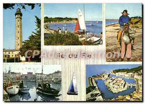 Cartes postales moderne Ile de re Le Phare des Baleines Trousse