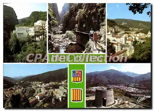 Cartes postales moderne En Pays les Bains Pyrenees Orientales