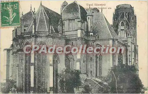 Cartes postales Toul Illustre Abside Cathedrale