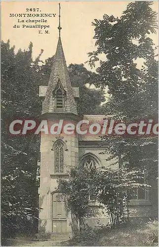Cartes postales Montmorency la chapelle du Pausilippe