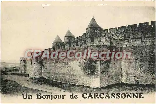 Cartes postales Un Bonjour de Carcassonne