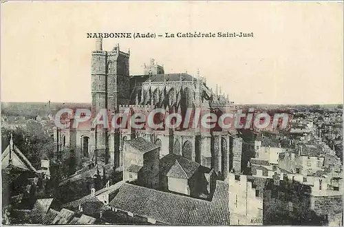 Ansichtskarte AK Narbonne (Aude) La Cathedrale Saint Jean