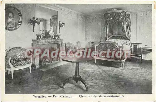 Cartes postales Versailles Petit Trianon Chambre de Marie Antoinette